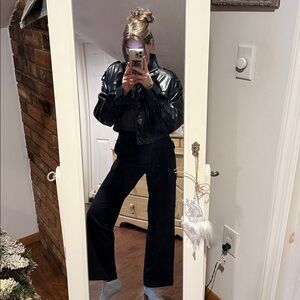 Rachel Zoe Classic Black Cargo pants size 6